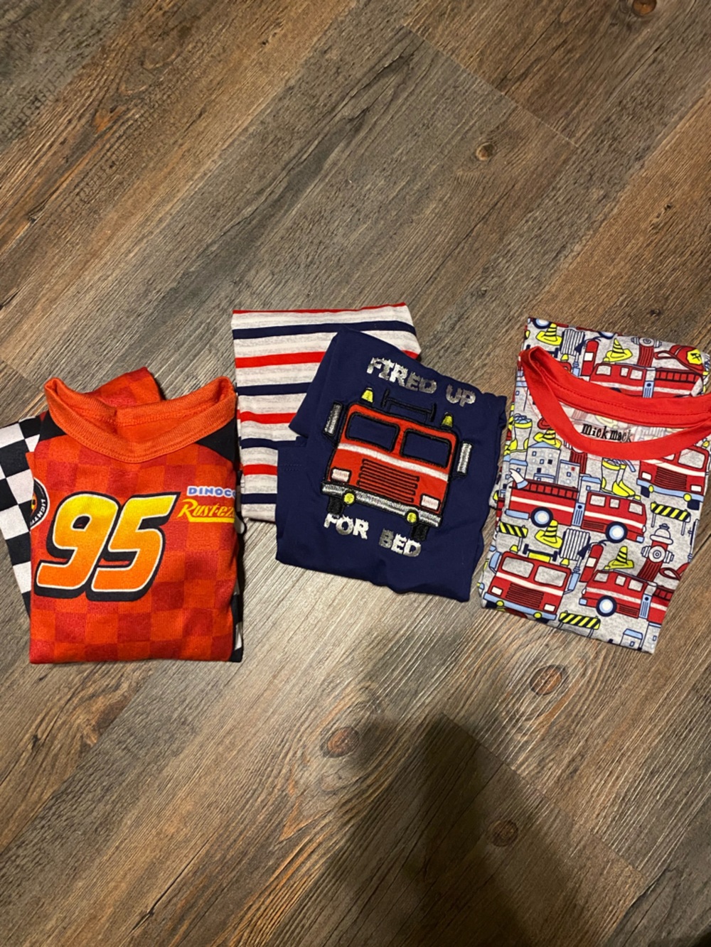 Bundle of 3T boys pajamas